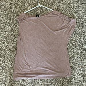 👍6 for 20👍   Halogen geometric cut tee